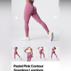 NVGTN leggings PASTEL PINK CONTOUR Small